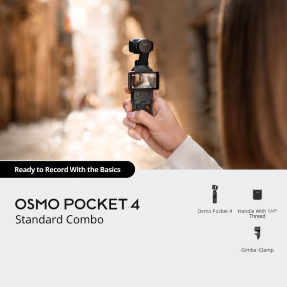 Osmo Pocket 4 标准套装