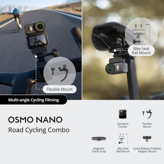 Osmo Nano Road Cycling Combo (128GB)