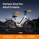 URLIFE E26 Electric Bike 26-inch